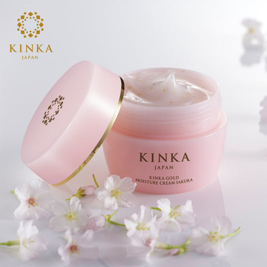 Kinka Gold Moisture Cream Sakura