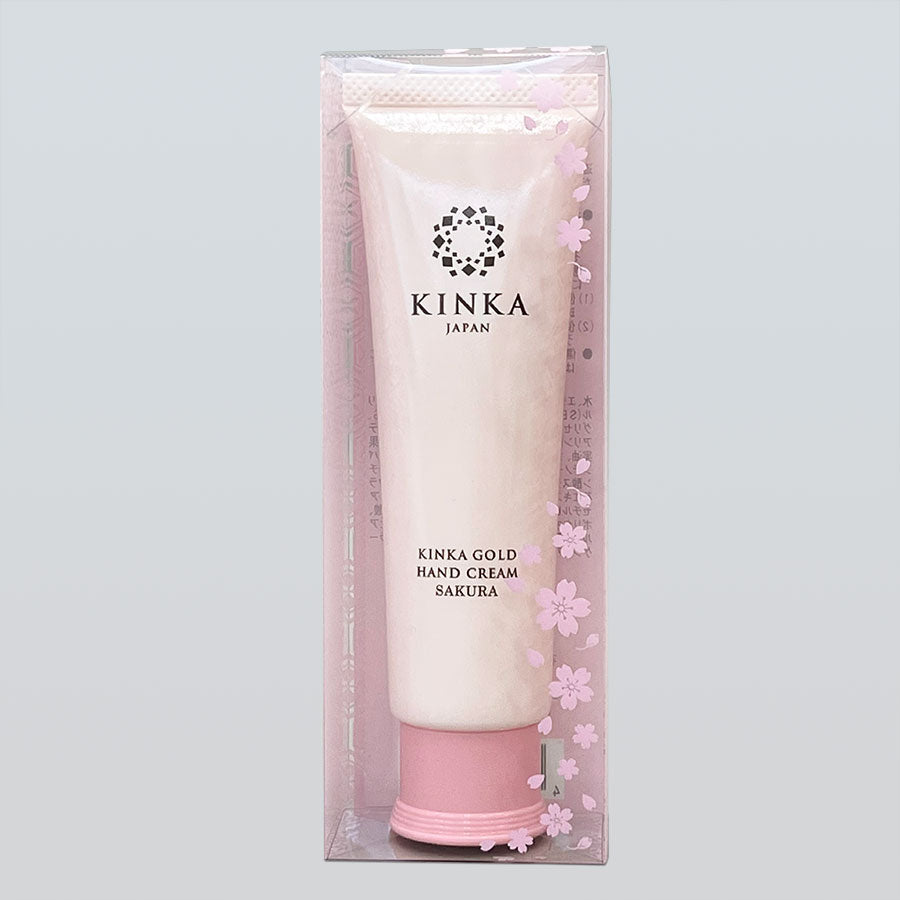 Kinka Gold Hand Cream Sakura