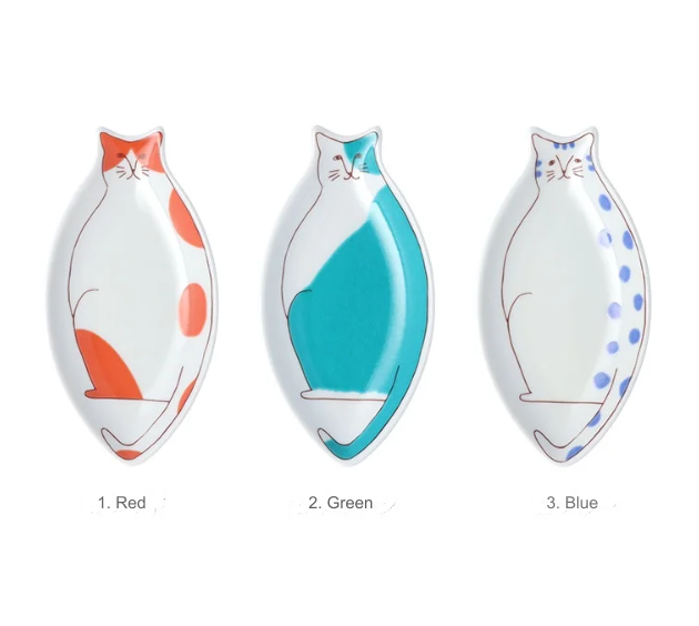 Small cat plate - 5 types
