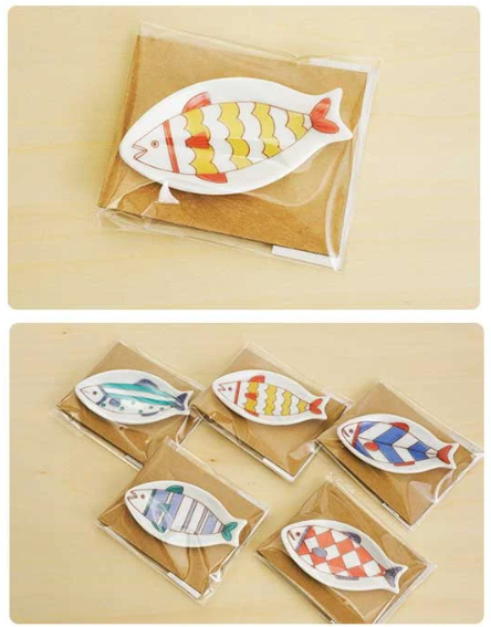 Fish Hashioki Bean Plate – 5 colors