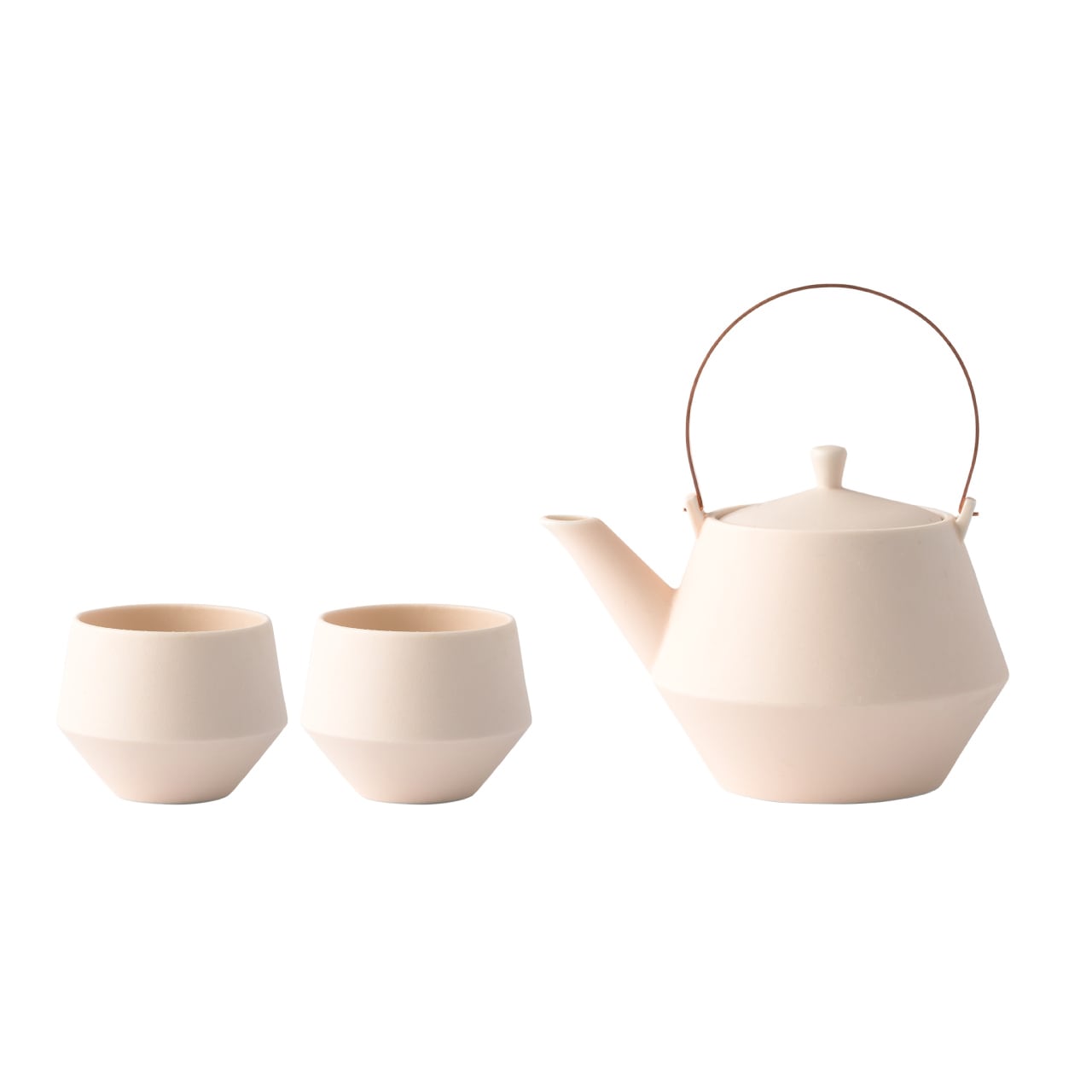 [GIFT SET] Frustum clay pot & Sencha