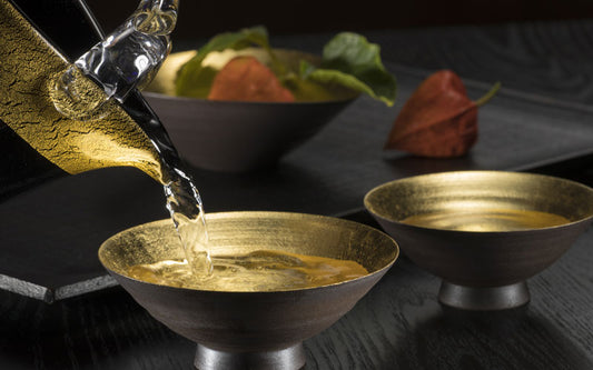 Genuine gold leaf - Suigetsu cup