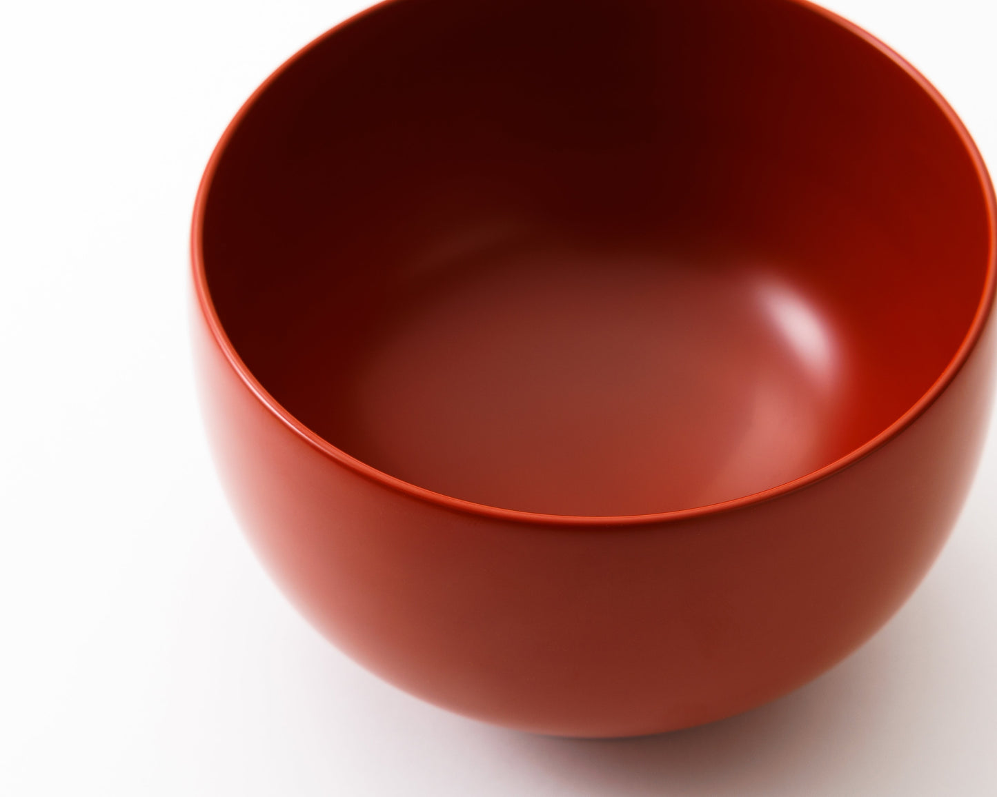 Fukufu bowl (washed vermilion)