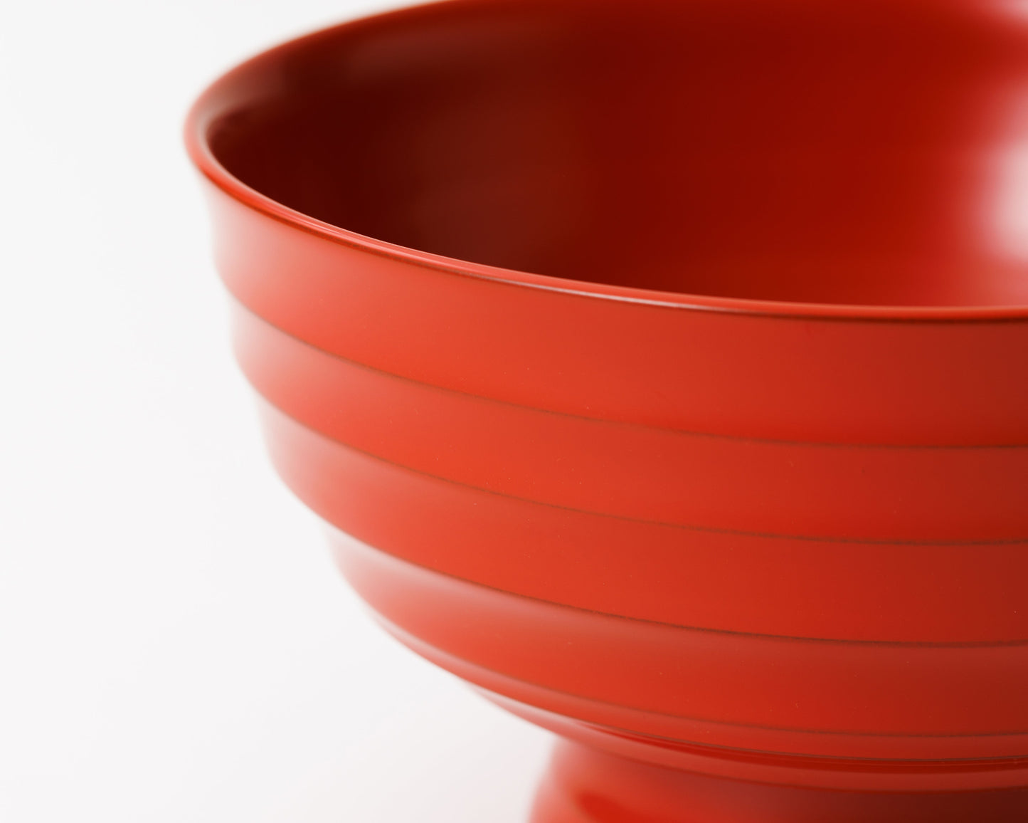 Negoro bowl (washed vermilion)