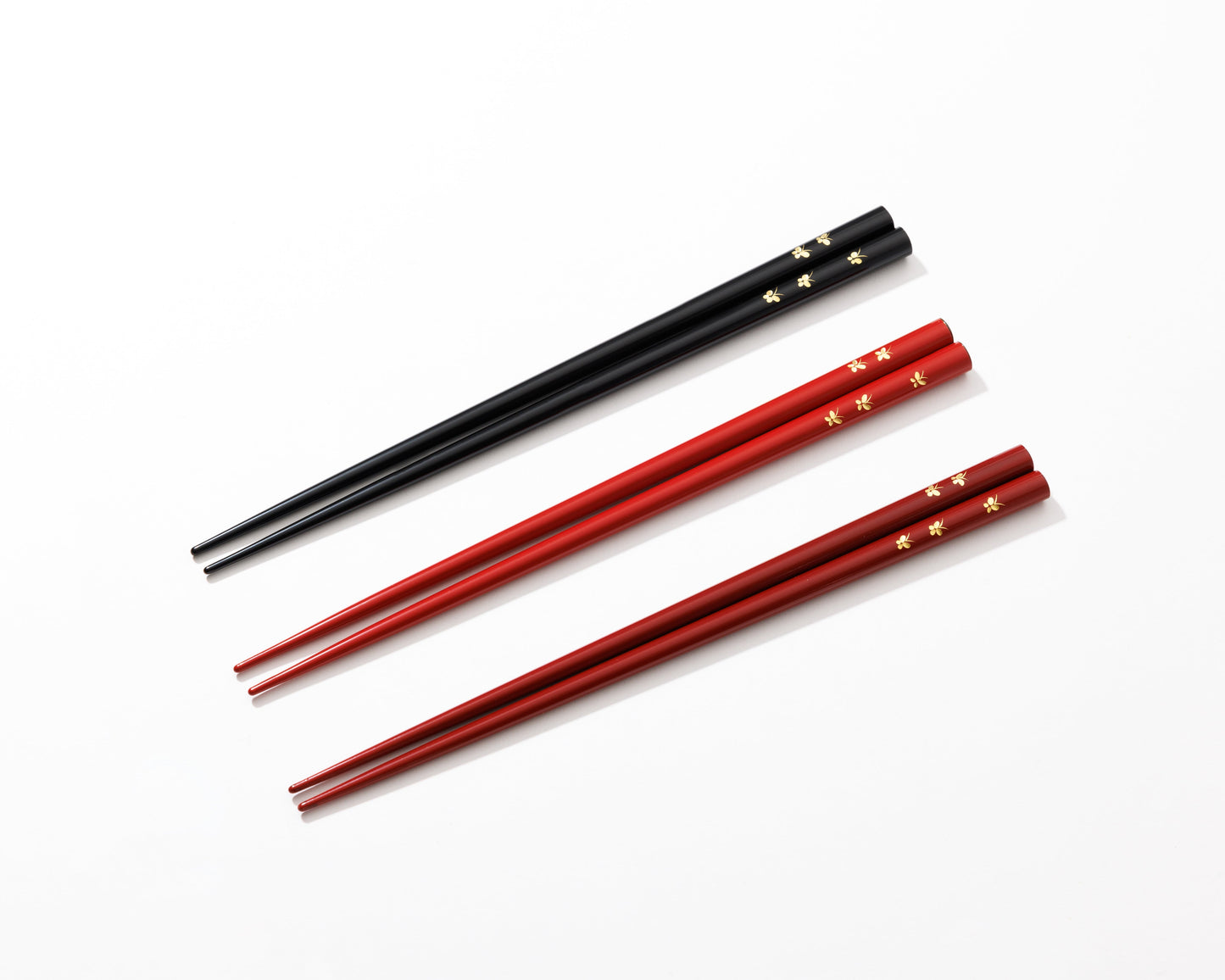 Wajimaya Zenni original chopsticks - (Black/Butterfly Chinkin)